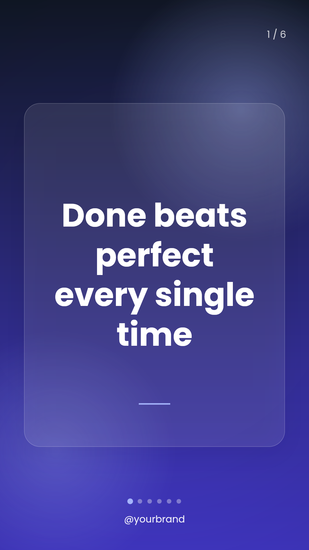 productivity carousel